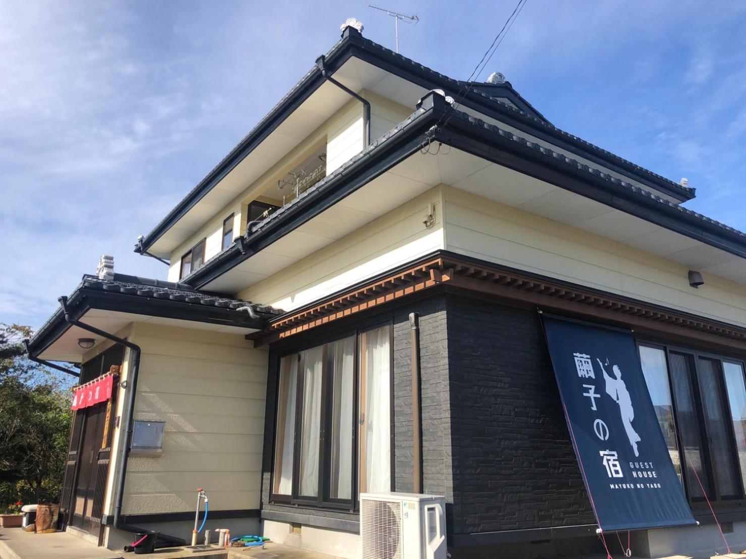 青森伝統芸能を楽しめる繭子の宿 Хатинохе Экстерьер фото
