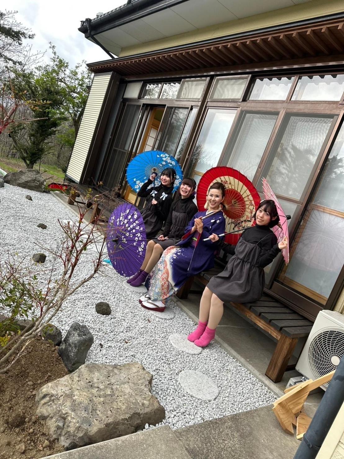 青森伝統芸能を楽しめる繭子の宿 Хатинохе Экстерьер фото